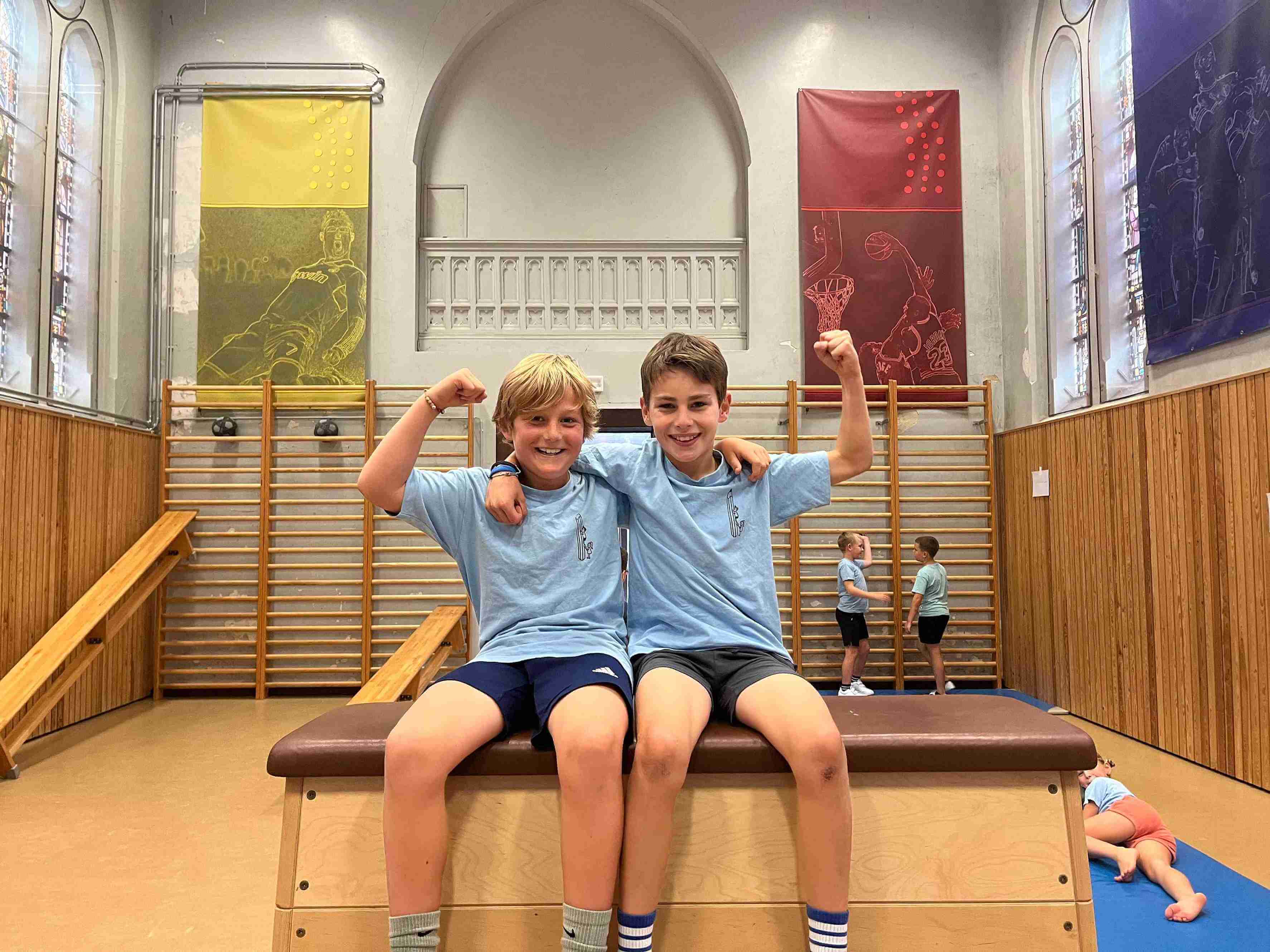 Kinderen tijdens carnaval